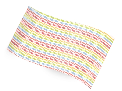 Printed Tissue - Rainbow Leaflets RC1228