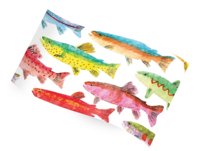 Printed Tissue - Rainbow Trout RC1230