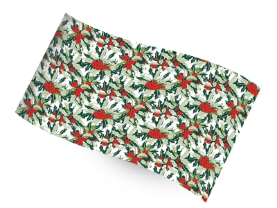 Printed Tissue - Holly Berry RC1238