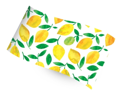 Printed Tissue - Lemon Lime RC1240