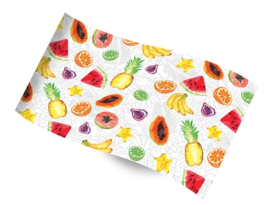 Printed Tissue - Tropical Fruit RC1241