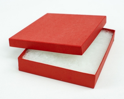 Jewelry Boxes-Brick Red-#65 - 6 x 5 x 1 - Pack 50