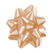 Star Bows 2.75" Gold 200/cs