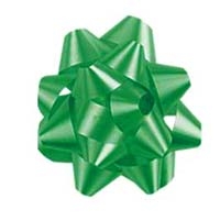 Star Bows 3.5" Emerald 200/cs