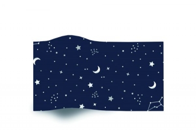 Printed Tissue - Night Sky