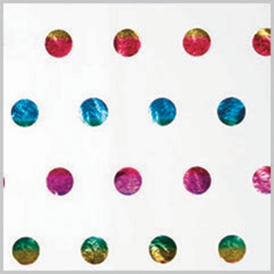Printed Tissue - Rainbow Hot Spots HS1014