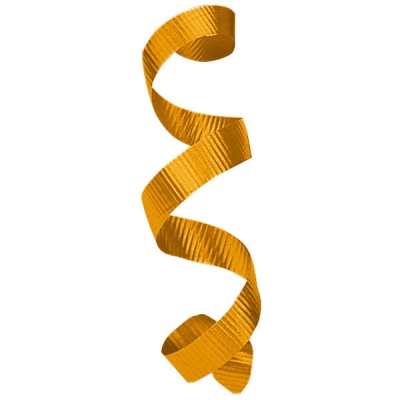 Curling Ribbon-3/16" x 500 yds.-Tropical Orange