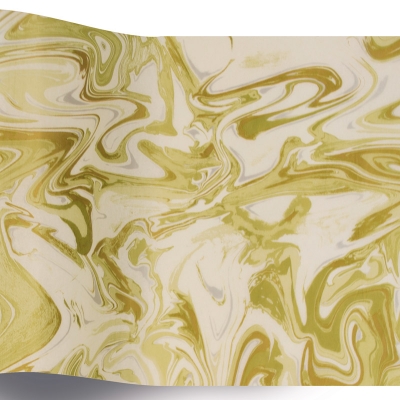 Printed Tissue - Gold Marble T10785