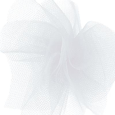 Tulle Ribbon-White