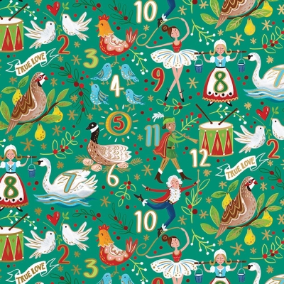 12 Days 30 X 833 Gift Wrap