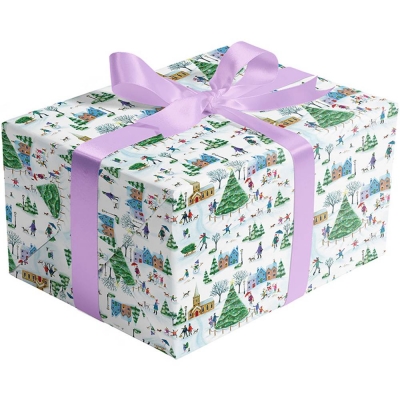 Christmas Village Gift Wrap 30 x 833