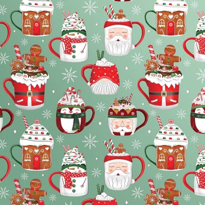 Cocoa Christmas 30 X 833 Gift Wrap
