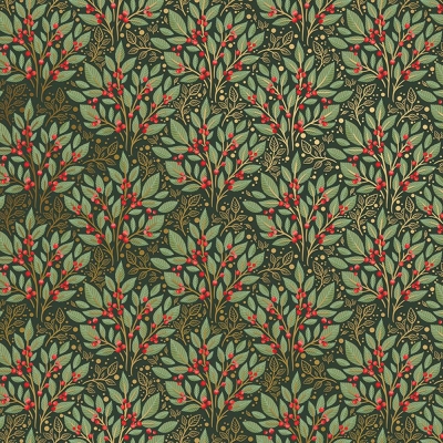 Holly Tapestry Tissue Paper 20" x 30"