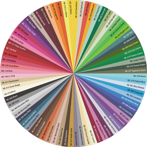 Color Tissue Selector Wheel