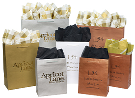 aubrey paper shopping bags