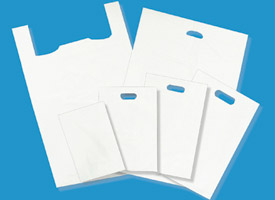 white hi-density bags