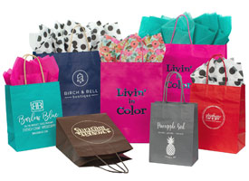 jcut color shopping bags
