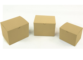 kraft color gift boxes